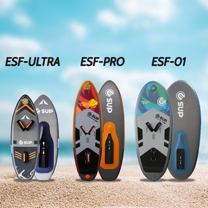 Tabla de SUP Inflable E SUP OEM de 11 pies, Kit de Vela de Viento de EVA y PVC, Aletas Dobles, Estable, Duradera, Bolsa de Transporte con Bomba Desmontable - Product Image 5
