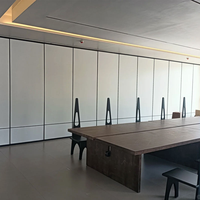 Cloisons pliantes insonorisées et écologiques, murs coulissants, cloisons mobiles pour bureaux de conférence