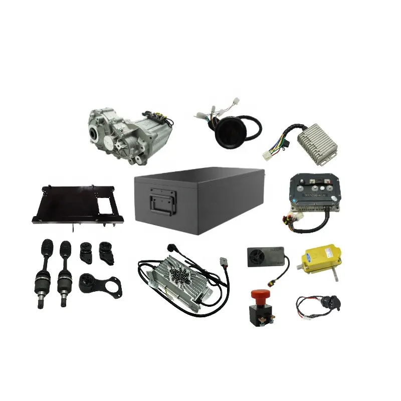 SiAECOSYS AC 4000W 72V Mid Drive Motor con kit di conversione batteria al litio per E-tuk tuk
