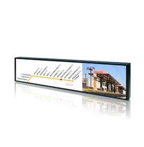 Weier Ultra Wide Stretched Bar LCD Advertising Display/ads Player LCD Commercial High Brightness Digital Signage