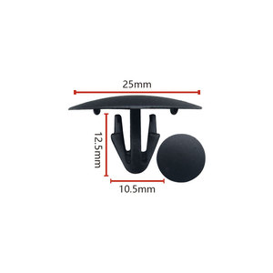 Xinyida <b>Car</b> Hood <b>Clip</b> 25mm x 12.5mm Nylon Auto Fastener for Repair Replacement V08 - Product Image 1