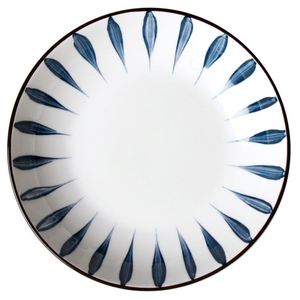 Custom Factory Price <b>Pad</b> Printing Ceramic Dinner Plate 7/8 Inch Ceramic Plate <b>Cheap</b> Charger Plate for Hotel - Product Image 1
