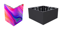 Pantalla LED para Exteriores a Todo Color P4.8, Panel LED de 500x500mm para Escenarios, Video Wall, DJ, Eventos, Iglesias