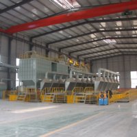 Ligne de fonderie automatique KeWei pour moulage à la mousse perdue, capacité de 10 000 tonnes, équipement de fonderie lourd