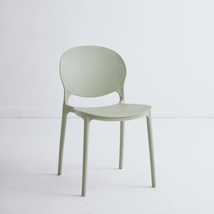 Factory Wholesale Modern Plastic <strong>Chair</strong> <strong>Simple</strong> Design Lightweight Dining <strong>Chair</strong> for Cafe Restaurant Office Meeting Room - Product Image 1