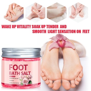 Sales de Baño Transparentes con Sal Marina de Rosas 60g para Adultos, <span class=keywords><strong>Exfoliante</strong></span> para Pies y Ducha - Product Image 3