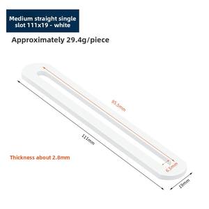 Support d'étagère réglable en fer à double tête, à trous longs, mobile, en forme de L, <span class=keywords><strong>fixation</strong></span> à angle droit de 90 degrés - Product Image 6