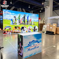 Stand d'exposition personnalisé à montage rapide, stable, réutilisable, portable, stand publicitaire, stand d'exposition pop-up