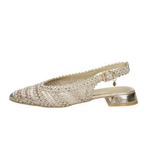 Xti Donna Slingback 145271 Or Talon de 2 cm Taille 40 Chaussure plate - Product Image 1