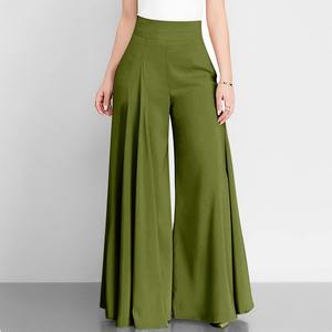 Pantaloni Eleganti da Donna 2026, Casual da Ufficio, Tinta Unita, Larghi, a Vita Alta, Gamba Larga, Nuova Collezione Primavera Autunno - Product Image 6