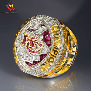 Anillo de Campeonato Personalizado 2026 con Cabeza de León y Corona, Anillo de Campeón de Baloncesto, Fútbol Americano y Hockey sobre Hielo con Incrustaciones de Piedras - Product Image 4