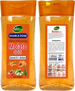 Vente flash - Huile de massage pour le corps <span class=keywords><strong>Veet</strong></span> Gold Double Dose Brightening Whitening Molato 200 ml - Product Image 5