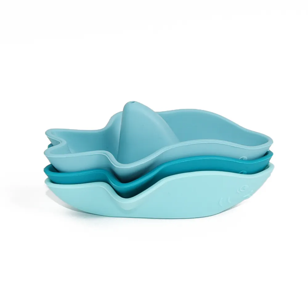 Jouet de bain requin en Silicone sans BPA, jouets de plage en Silicone de qualité alimentaire pour enfants