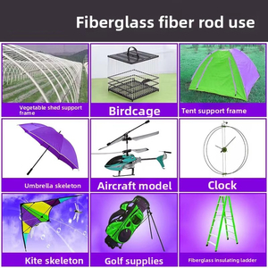 Bền rắn sợi thủy tinh que nhỏ vòm lều cực muỗi <span class=keywords><strong>Net</strong></span> đứng hỗ trợ-Linh hoạt sợi thủy tinh que xây dựng ứng dụng - Product Image 3