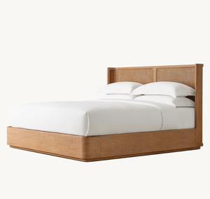Muebles de Cama de Roble Macizo de Alta Calidad, Camas de Madera de Lujo para Dormitorio, Tamaño King - Product Image 3