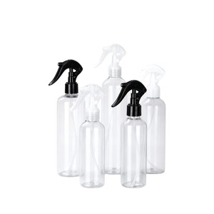 Botella de spray transparente Yuanheng de PET de 24 mm recargable con pulverizador fino para plantas y tóner - Product Image 3