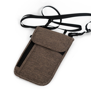 <b>RFID</b> <b>Blocking</b> Convenient Travelling Neck Hanging Bag <b>Wallet</b> Passport Holder <b>Wallet</b> - Product Image 2
