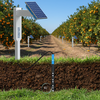 Sonde d'humidité du sol YaTun Watchman-S03 avec précision de 1 % RH, montage au sol, profondeur 10-70 cm pour la surveillance du sol