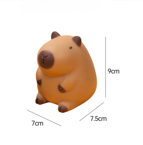 Juguetes Antiestrés <span class=keywords><strong>de</strong></span> Capibara para Apretar, Material TPR, Mochi Fidget Squishies para Niños, Regalos <span class=keywords><strong>de</strong></span> Cumpleaños, Venta al Por Mayor - Product Image 2