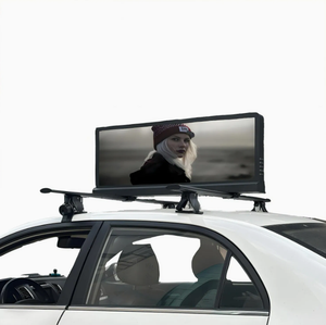 Waterproof Taxi Top P5 4G Wifi <b>Control</b> LED Advertising Display Banner Car Top-mounted LED Display - Product Image 4