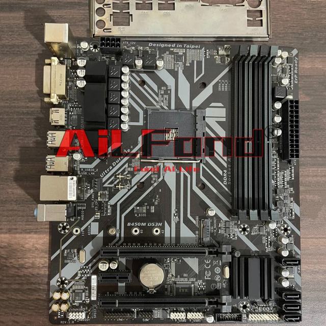 Hot Sale Ga Motherboard B450M DS3H SOCKET AM4 Desktop Boards Gaming Motherboard