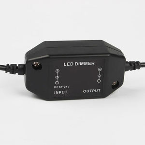 Interruptor de Perilla Atenuador de Tira LED de un Solo Color 6A con Control de Ajuste de Brillo para Luces LED, Carga Máxima de 144W - Product Image 4