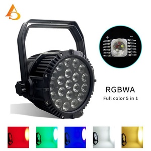 Projecteurs LED extérieurs étanches en aluminium moulé sous pression, 20 pièces de 15 W, IP65, RGBWA - Product Image 6
