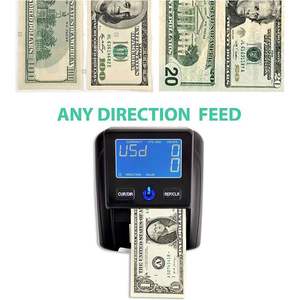 Detector de Monedas Portátil Multidivisa con Detección Infrarroja/Magnética/UV para Dólares, Euros, Rublos, Libras Esterlinas - 110-220V - Product Image 2