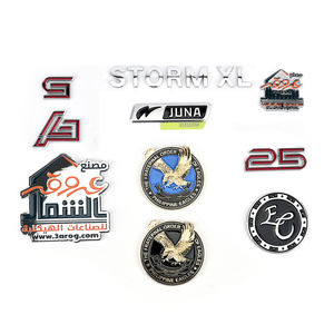 制造商个性化定制您的品牌标志 ABS 标牌 浮雕 3D 金属徽章 设备铭牌徽章 - Product Image 4