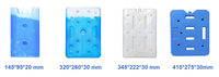 Briques de glace en HDPE écologiques et recyclables pour un refroidissement maximal, durables, imperméables, portables, taille personnalisable, gel PCM froid