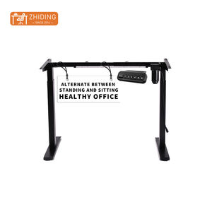 स्मार्ट ऑफिस फर्नीचर स्टैंड अप ऑफिस डेस्क मोटराइज्ड एडजस्टेबल हाइट टेबल लेग्स 2 स्टेज इलेक्ट्रिक स्टैंडिंग डेस्क - Product Image 1