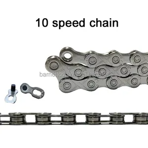 X10 10-Speed Stretch-Proof Bike Chain 116L fits Campagnolo SR AM shi mano