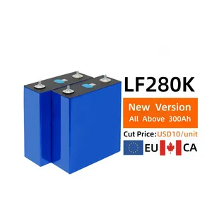 LiFePO4 배터리 셀 280AH 304AH 공장 가격 충전식 배터리 리튬 이온 3.2V LFP LF280 280K