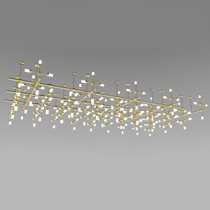 Creative Engineering Lighting Acrylic Chandeliers for Hotel Banquet <strong>Halls</strong>, Clubs, Bars, Lobby Pendant Chandelier Light - Product Image 5