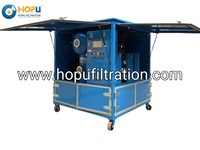 Nouvel équipement de purification d'huile transformateur mobile FR3 HOPU 8 gallons triphasé 380V Garantie 5 ans