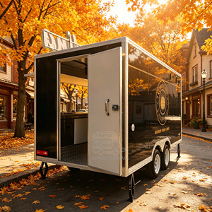 Fast Europe Sandwich Food Trailer Modern Coffee Food Truck Fast Beverage VIN Catering Cart - Product Image 5