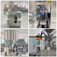 Machine de remplissage et de scellage automatique à grande vitesse PLC pour tubes de crème, beurre de cacahuète, purée de tomate, cosmétiques, boissons et dentifrice en tube plastique