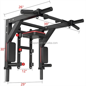 Barra para Ejercicios de Estiramiento de Brazos y Piernas, Agarre Estándar/Ancho, Barra Paralela de Hierro Fundido Antideslizante, Portátil para Uso Doméstico, para Fisicoculturismo - Product Image 2