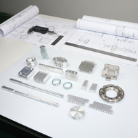 Pièces en acier inoxydable usinées CNC 5 axes de haute précision sur mesure avec services d'électroérosion à fil et de brochage