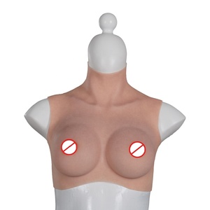 Pecho de silicona falso transgénero transexual B C D E G H Copa adulto tetas grandes pechos falsos artificiales forma de pecho de silicona Crossdress - Product Image 3