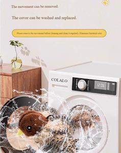 ของเล่นนกกระจอกขนนุ่มน่ารักแบบชาร์จไฟได้ กระพือปีกได้ เสียงนกร้องเหมือนจริง กระตุ้นด้วยการสัมผัส ช่วยให้แมวออกกำลังกาย - Product Image 4