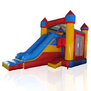 Casa hinchable de Venta caliente con tobogán Castillo inflable tobogán para jugar al aire libre - Product Image 2