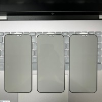 Protection d'écran en verre trempé 9H anti-espion avec colle intégrale et effet soie 2.5D en stock pour iPhone 12 Mini 13 14 15 16 17 18 Pro Max Duo