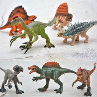 Dinosaurio de plástico de Parque Jurásico para niños, modelo de juguete, figuras de acción y T-REX de dinosaurios