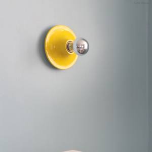 Modern Retro Living Room Wall-mounted Aluminum LED Yellow Chrome <b>Gold</b> Red White Decorative <b>Lamp</b> - Product Image 2