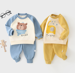 Conjunto de Suéter de Invierno para Niños, Venta al por Mayor de Fábrica, Nuevo Conjunto de Sudadera con Capucha y Pantalones para Niños 2025, Conjuntos de <span class=keywords><strong>Ropa</strong></span> para Niños y Niñas Más Vendidos - Product Image 5