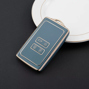 Housse de clé de voiture en TPU pour <span class=keywords><strong>Renault</strong></span> <span class=keywords><strong>Captur</strong></span> Koleos, Kadjar, bkana, Megane, Dacia, Duster, Sandero, steway, télécommande intelligente - Product Image 3