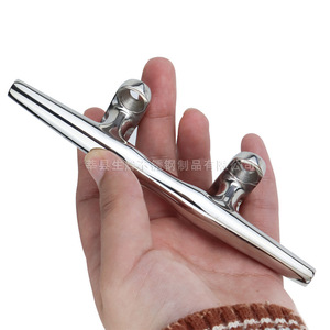 Bolardo Redondo de Acero Inoxidable Brillante 316, Herraje Marino para Atracado de Embarcaciones, Accesorios para Yates - Product Image 5