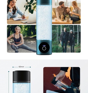 Bottiglia d'Acqua Idrogenata con Generatore H2 ad Alta Concentrazione 8000ppb, Sistema SPE <span class=keywords><strong>PEM</strong></span> e Display Intelligente - Product Image 5