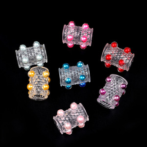 Auster Medical Cock Ring Set 8 perles Dragon échelle Design perle étendue épaissie mâle Sex Toy Stimulation adulte - Product Image 5